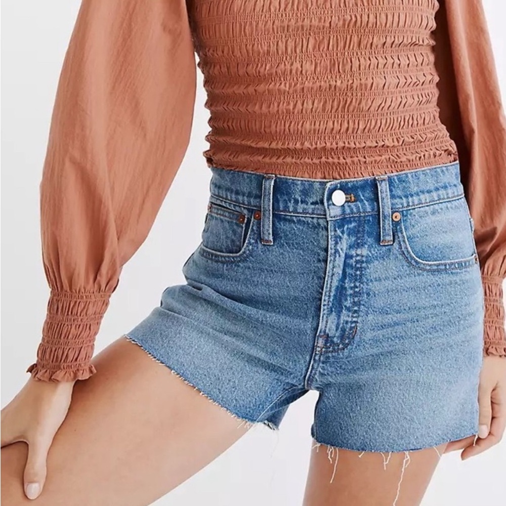 Madewell Blue Jean Shorts